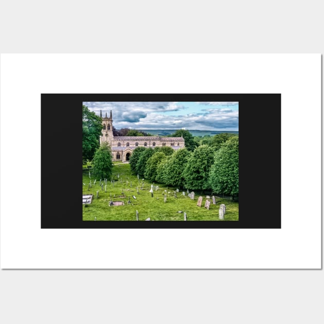 Church of St Andrew at Aysgarth, Yorkshire Wall Art by IanWL